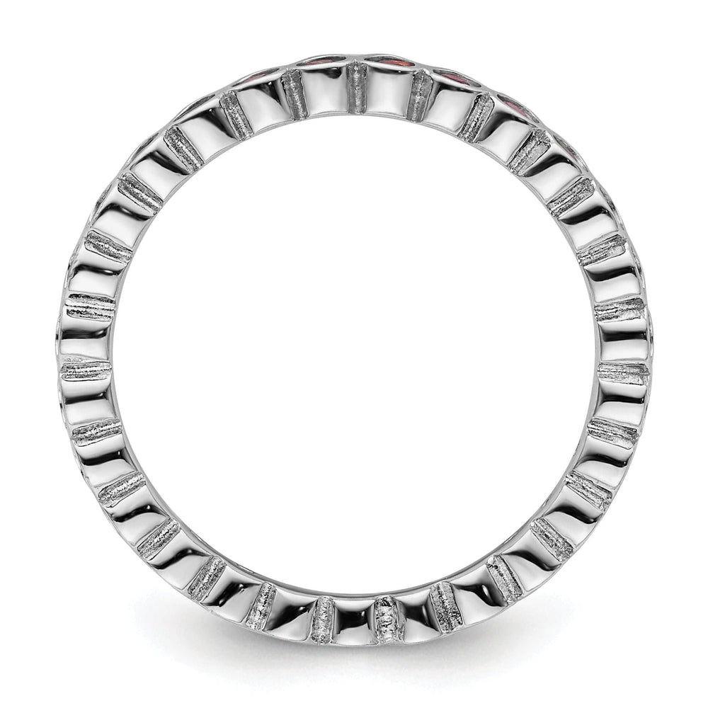 Stackable Expressions Pin Sterling Silver Pink Tourmaline Ring