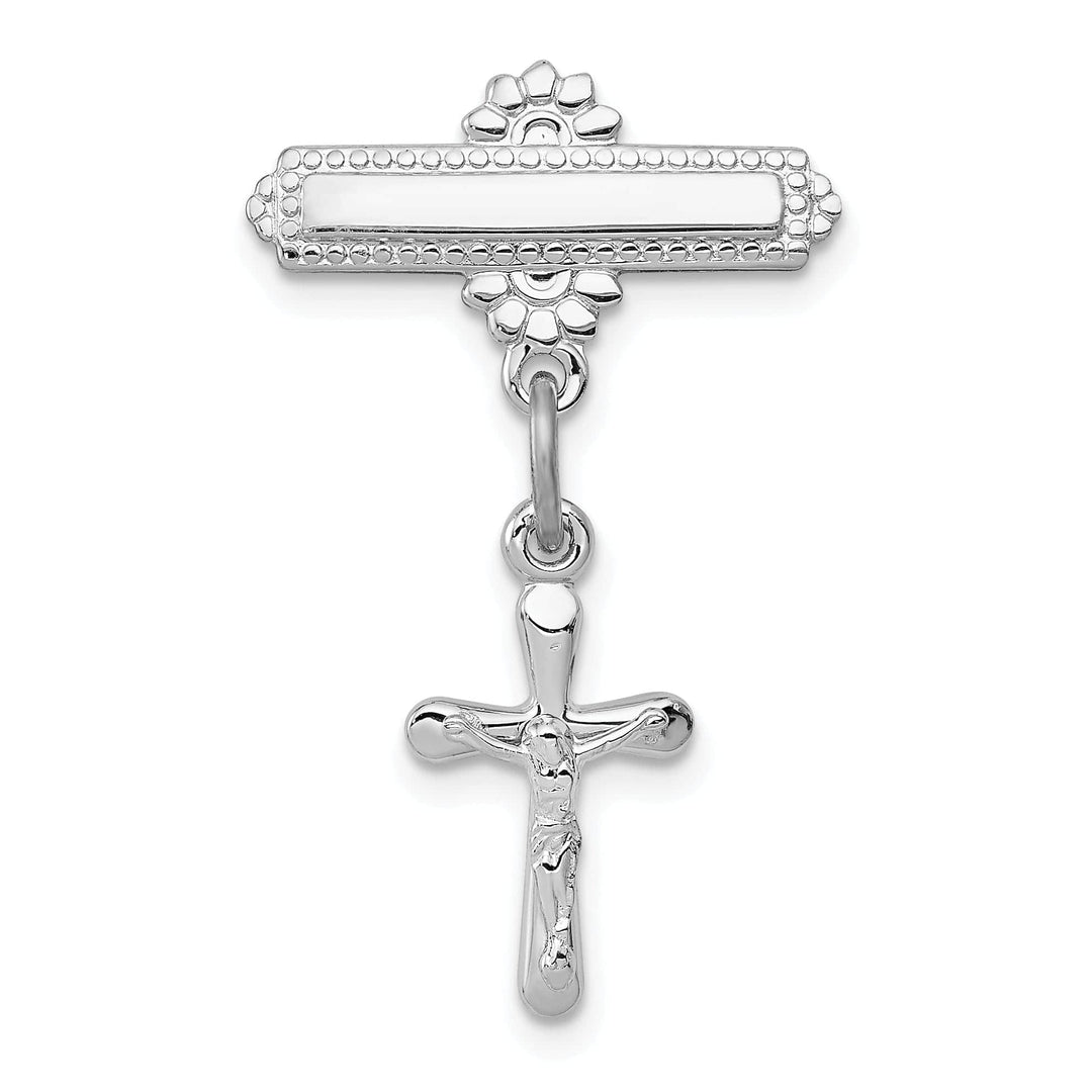 Lovely Rita's Pin Sterling Silver Polished Crucifix Pin