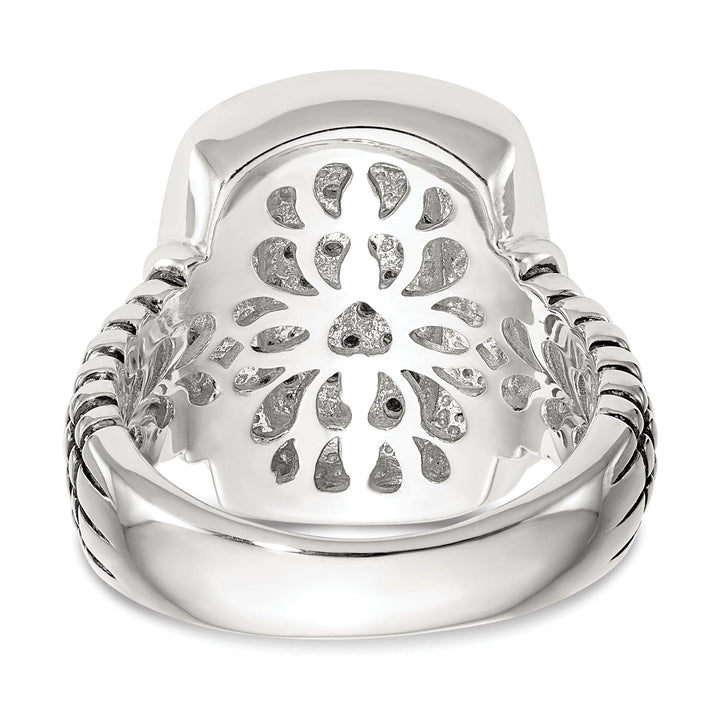 Shey Couture Ring Sterling Silver Goldy Diamond Ring