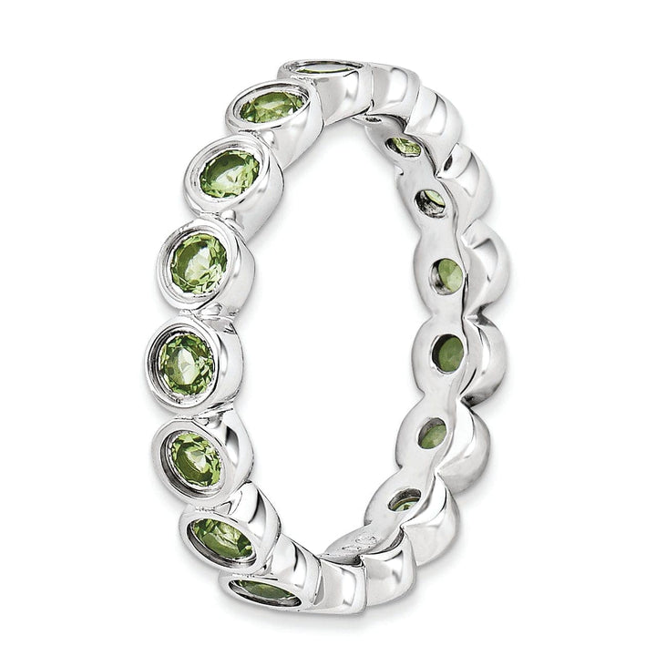 Stackable Expressions Ring Sterling Silver Peridot Ring