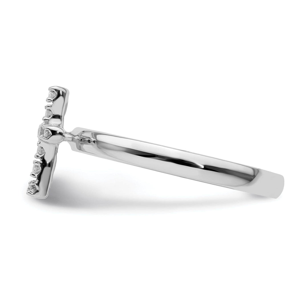 Stackable Expressions Ring Sterling Silver Stackable Expressions Diamond Ring