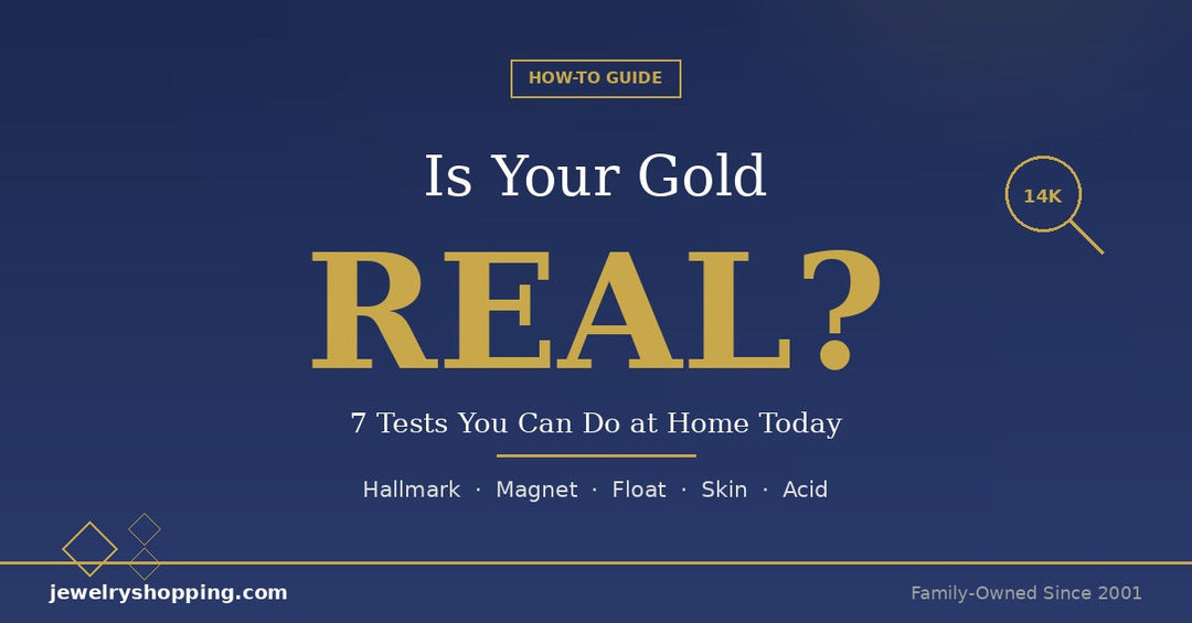 How to tell if gold is real — 7 at-home tests for verifying real vs fake gold from Lovely Rita's