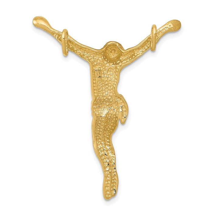 Lovely Rita's Pendants & Charms 10K Yellow Gold Polished Large Corpus Chain Slide
