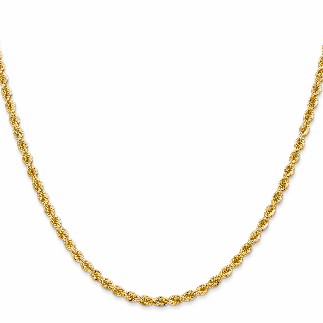 10K Yellow Gold 2.75mm Regular Rope Chain