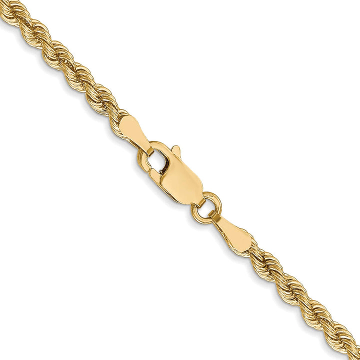 10K Yellow Gold 2.75mm Regular Rope Chain