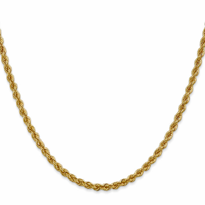 10K Yellow Gold 3mm Regular Rope Chain