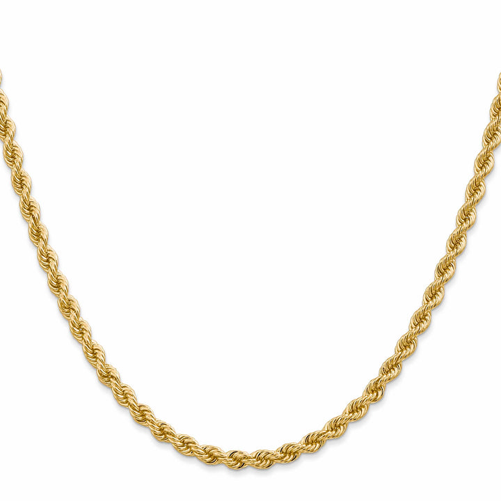 10K Yellow Gold 3.65mm Regular Rope Chain