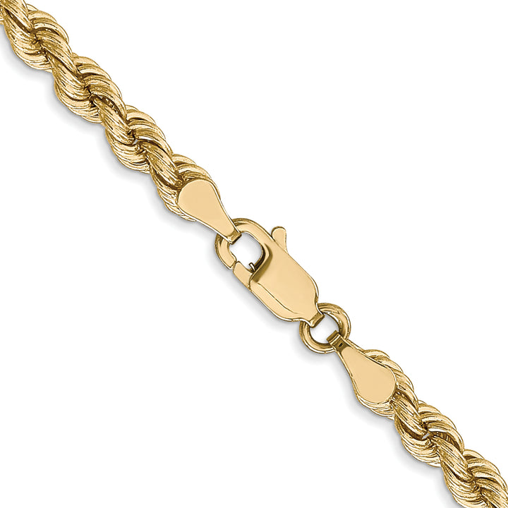 10K Yellow Gold 4mm Regular Rope Chain