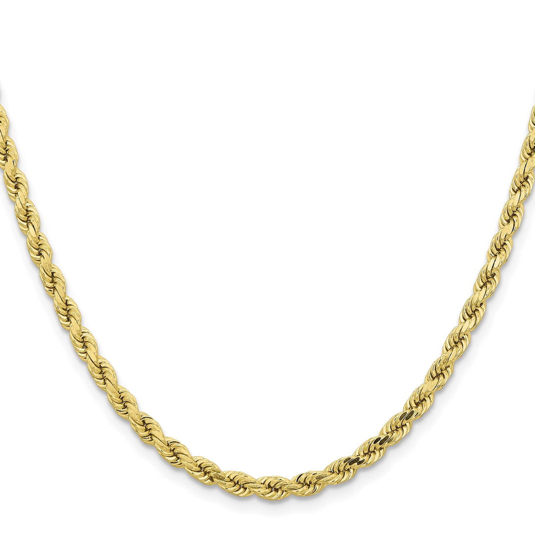 10K Yellow Gold 4.25mm D.C. Rope Chain