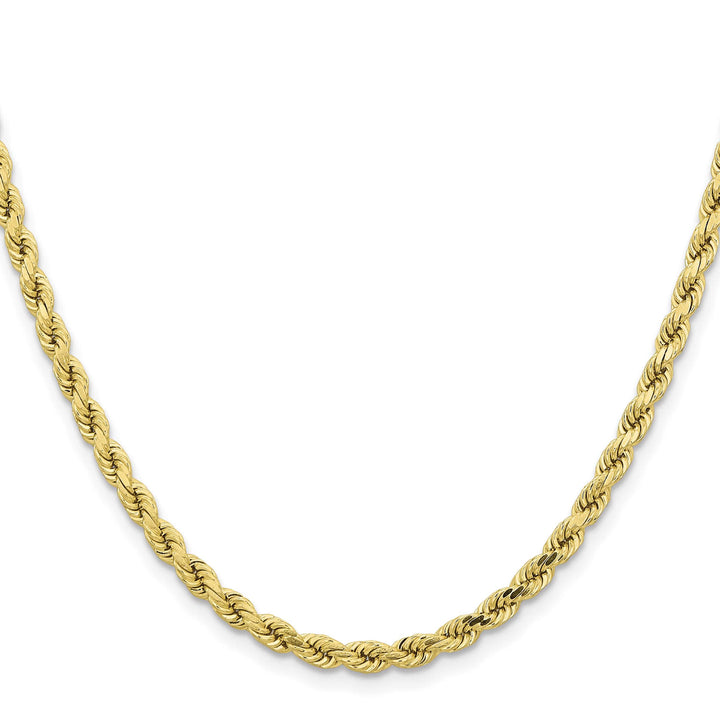 10K Yellow Gold 4.25mm D.C. Rope Chain