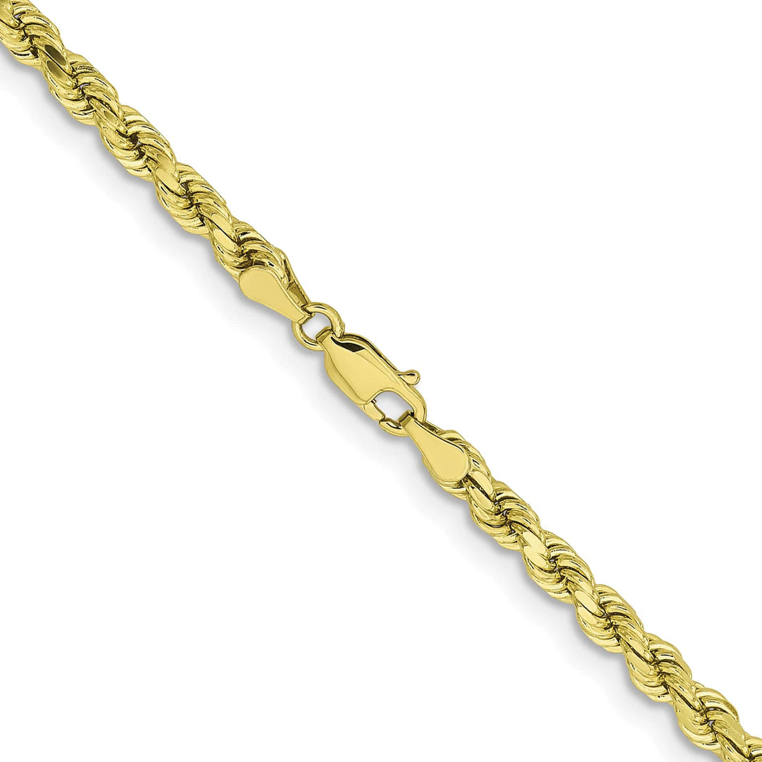 10K Yellow Gold 4.25mm D.C. Rope Chain