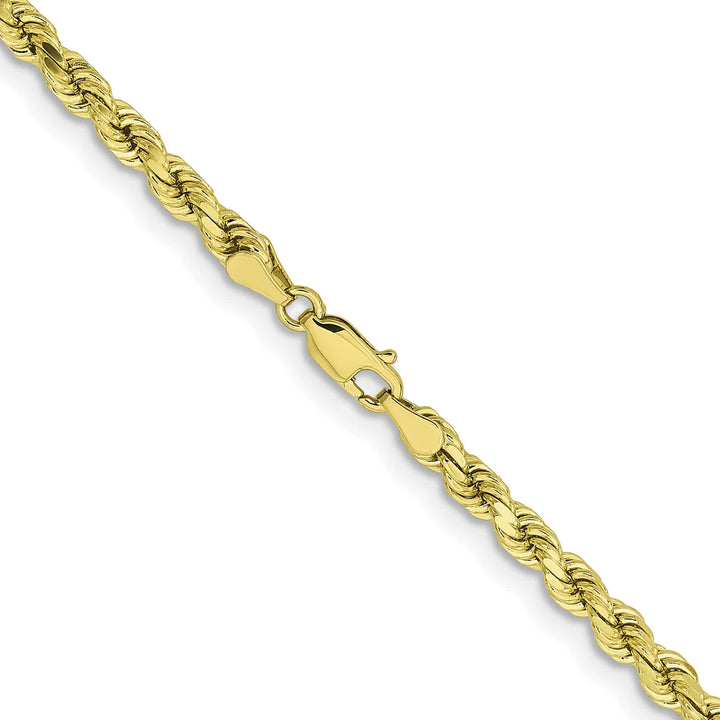 10K Yellow Gold 4.25mm D.C. Rope Chain