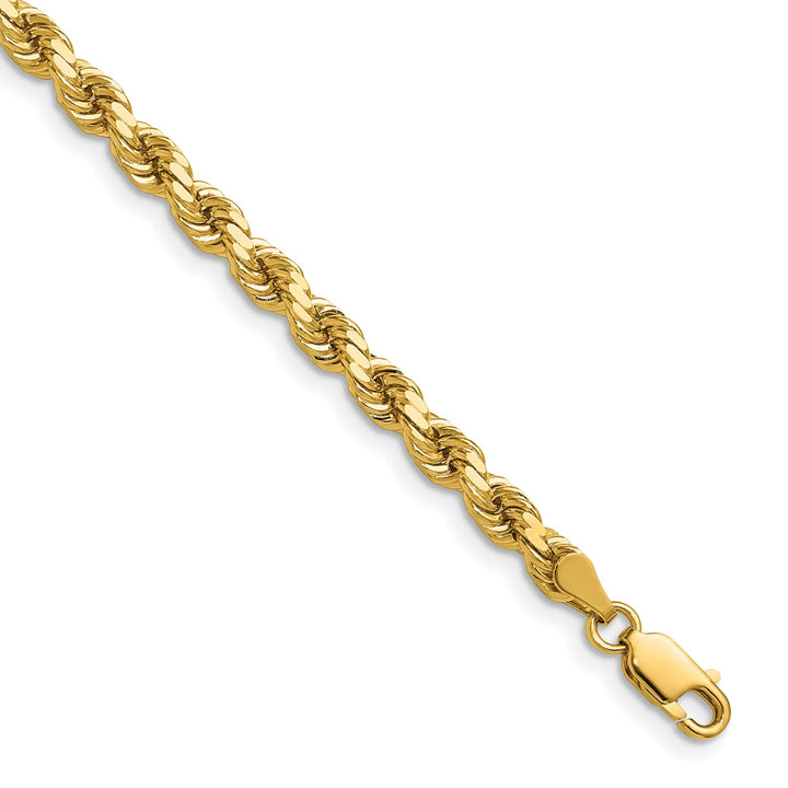 10K Yellow Gold 4.25mm D.C. Rope Chain