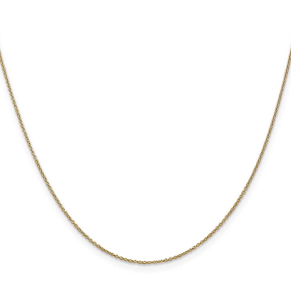 10K Yellow Gold .9mm Cable Chain