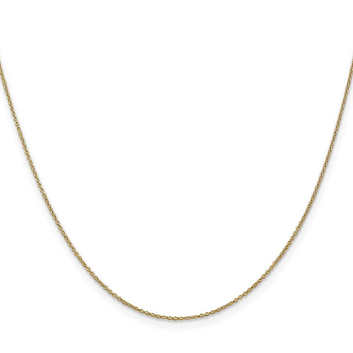 10K Yellow Gold .9mm Cable Chain