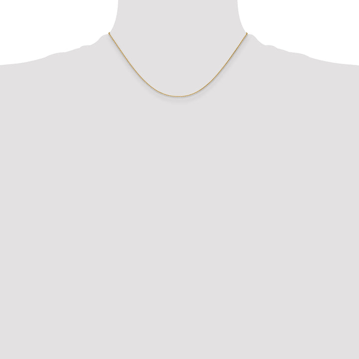 10K Yellow Gold 1.2mm D.C. Cable Chain