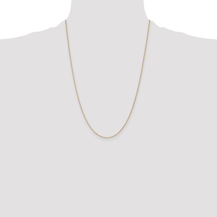 10K Yellow Gold 1.2mm D.C. Cable Chain