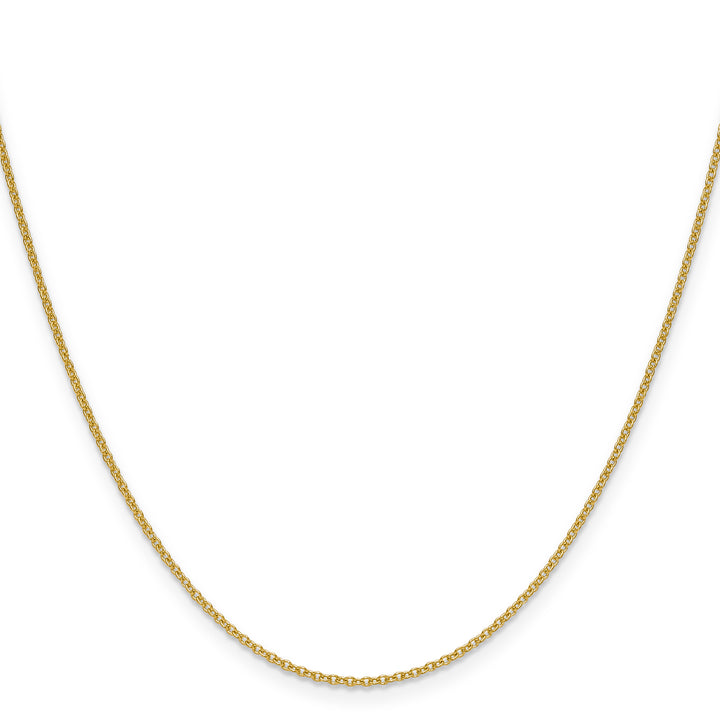 10K Yellow Gold 1.5mm Cable Chain