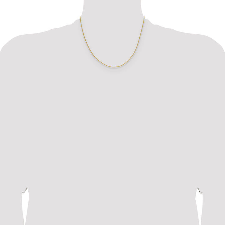 10K Yellow Gold 1.5mm Cable Chain