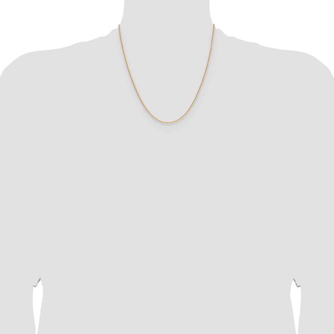 10K Yellow Gold 1.5mm Cable Chain