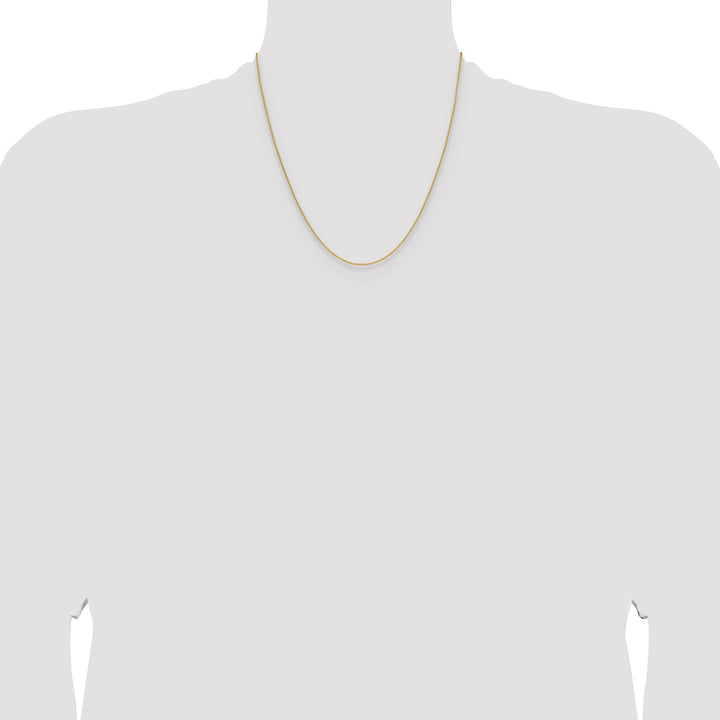 10K Yellow Gold 1.5mm Cable Chain