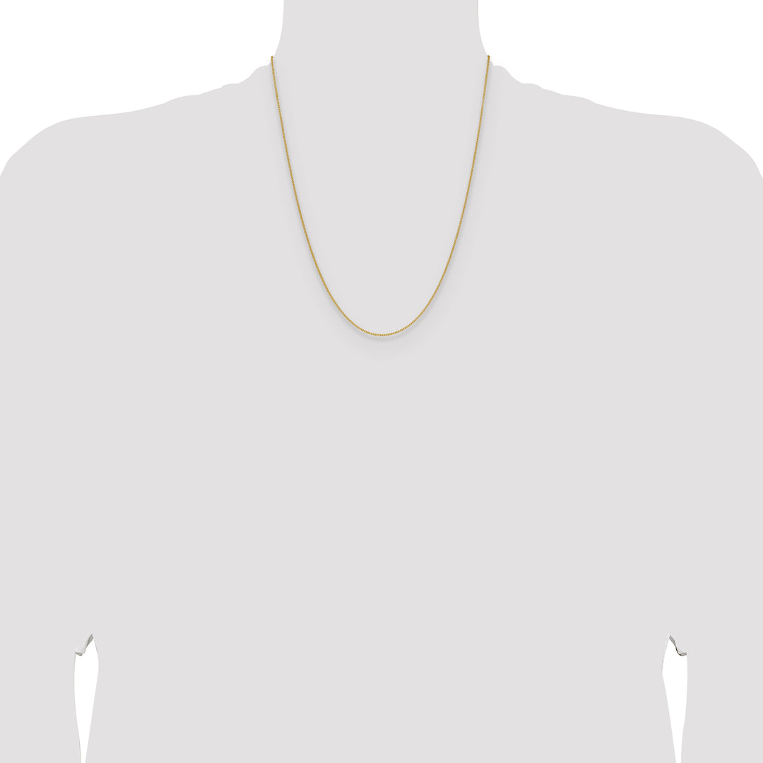 10K Yellow Gold 1.5mm Cable Chain