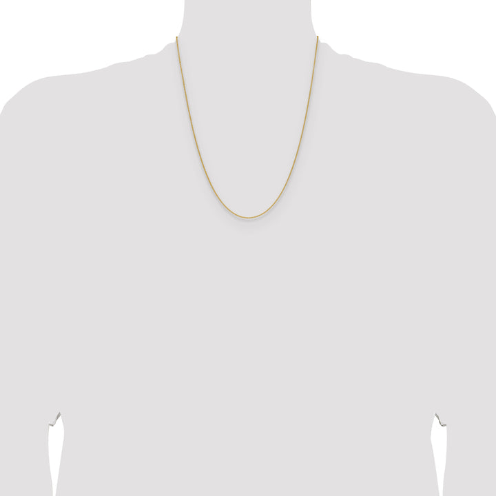 10K Yellow Gold 1.5mm Cable Chain