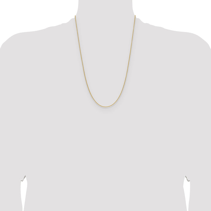 10K Yellow Gold 1.5mm Cable Chain