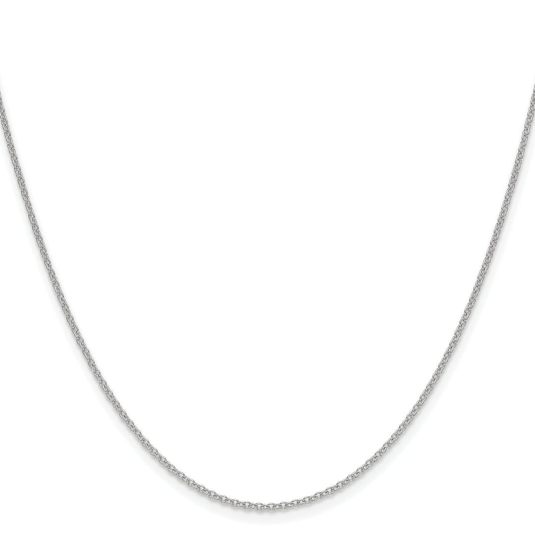 10K White Gold 1.5mm Cable Chain