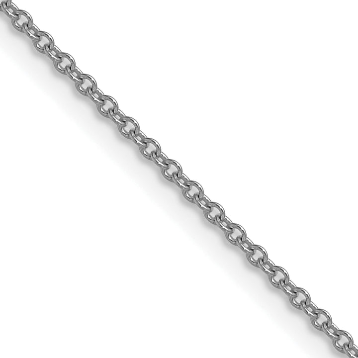 10K White Gold 1.5mm Cable Chain