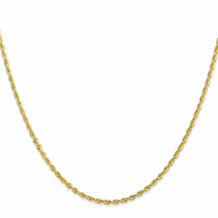 10K Yellow Gold 2mm D.C. Quadruple Rope Chain