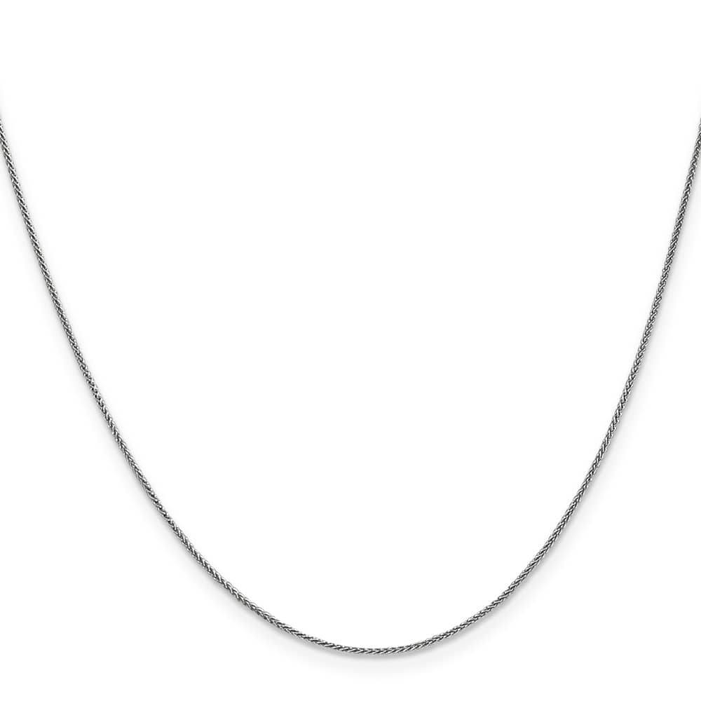 10K White Gold .85mm Spiga Chain