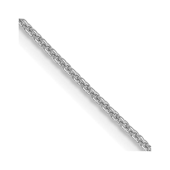 10K White Gold .9mm Cable Chain