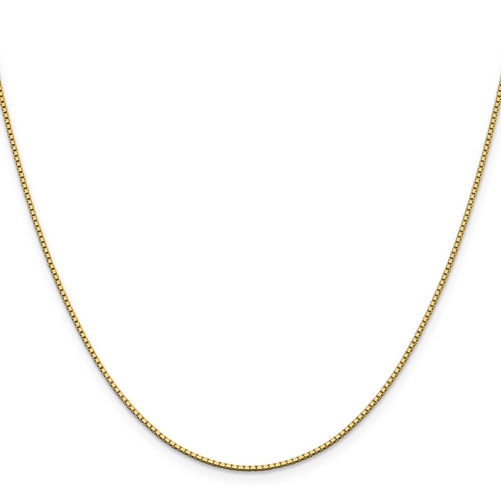 10K Yellow Gold 1.05mm Box Chain