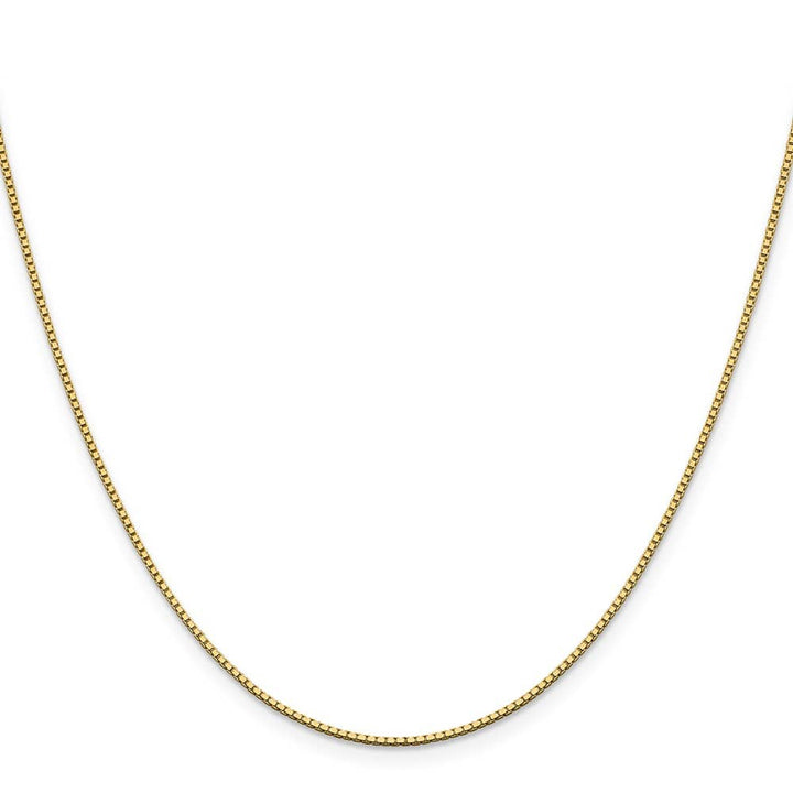 10K Yellow Gold 1.05mm Box Chain