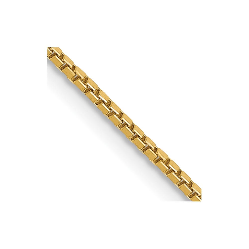 10K Yellow Gold 1.05mm Box Chain