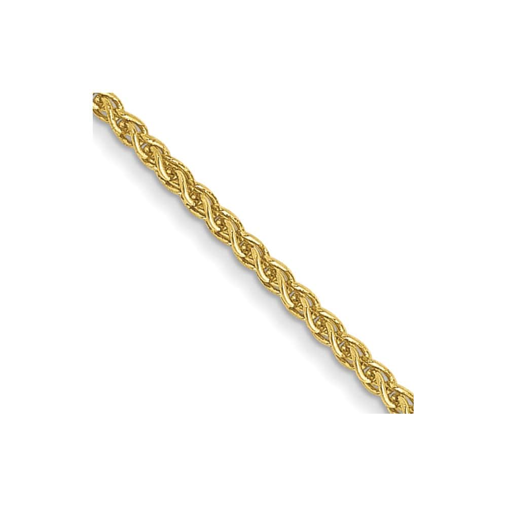 10K Yellow Gold 1.05mm Spiga Chain