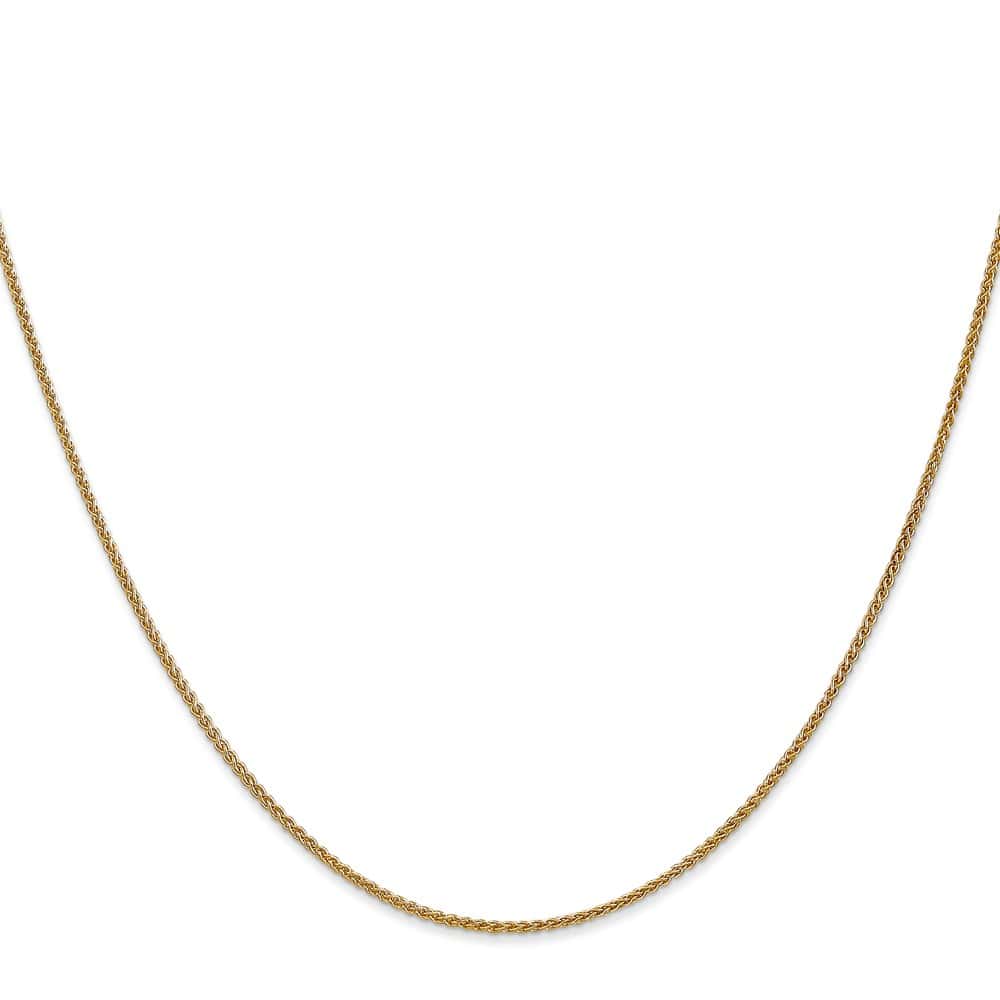10K Yellow Gold 1.25mm Spiga Chain