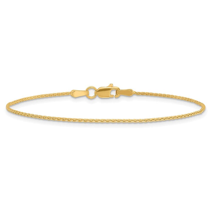 10K Yellow Gold 1.2mm Parisian Wheat Chain