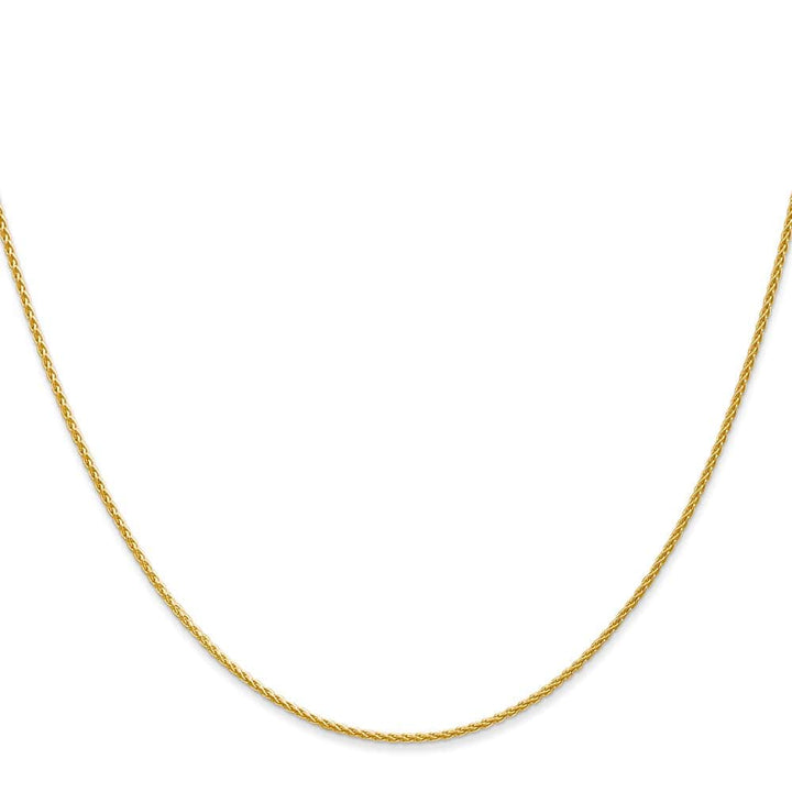 10K Yellow Gold 1.2mm Parisian Wheat Chain