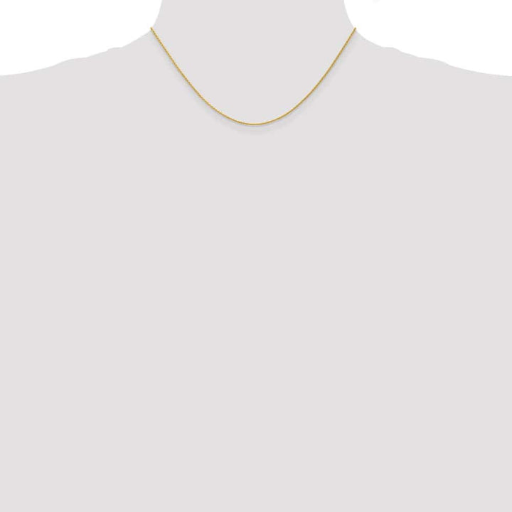 10K Yellow Gold 1.2mm Parisian Wheat Chain Size 16