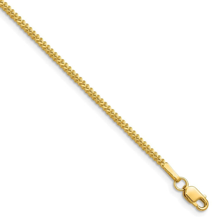 10K Yellow Gold 1.3mm Franco Chain