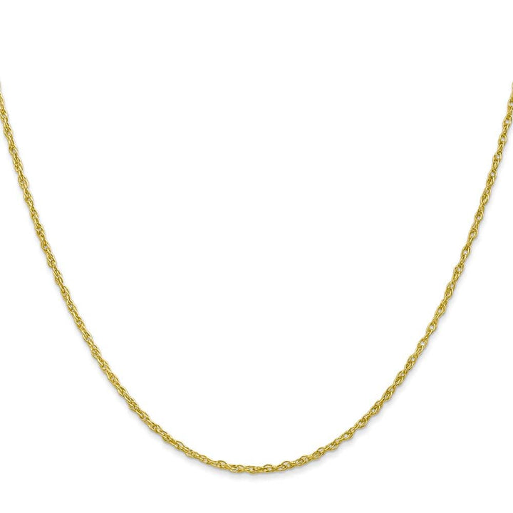 10K Yellow Gold 1.3mm Heavy-Baby Rope Chain