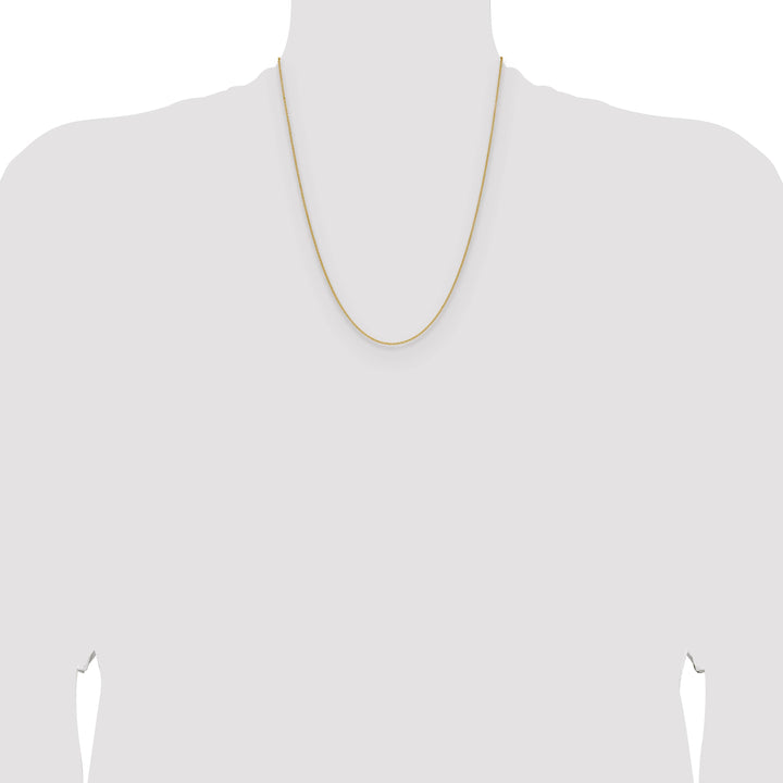 10K Yellow Gold 1.5mm Cable Chain
