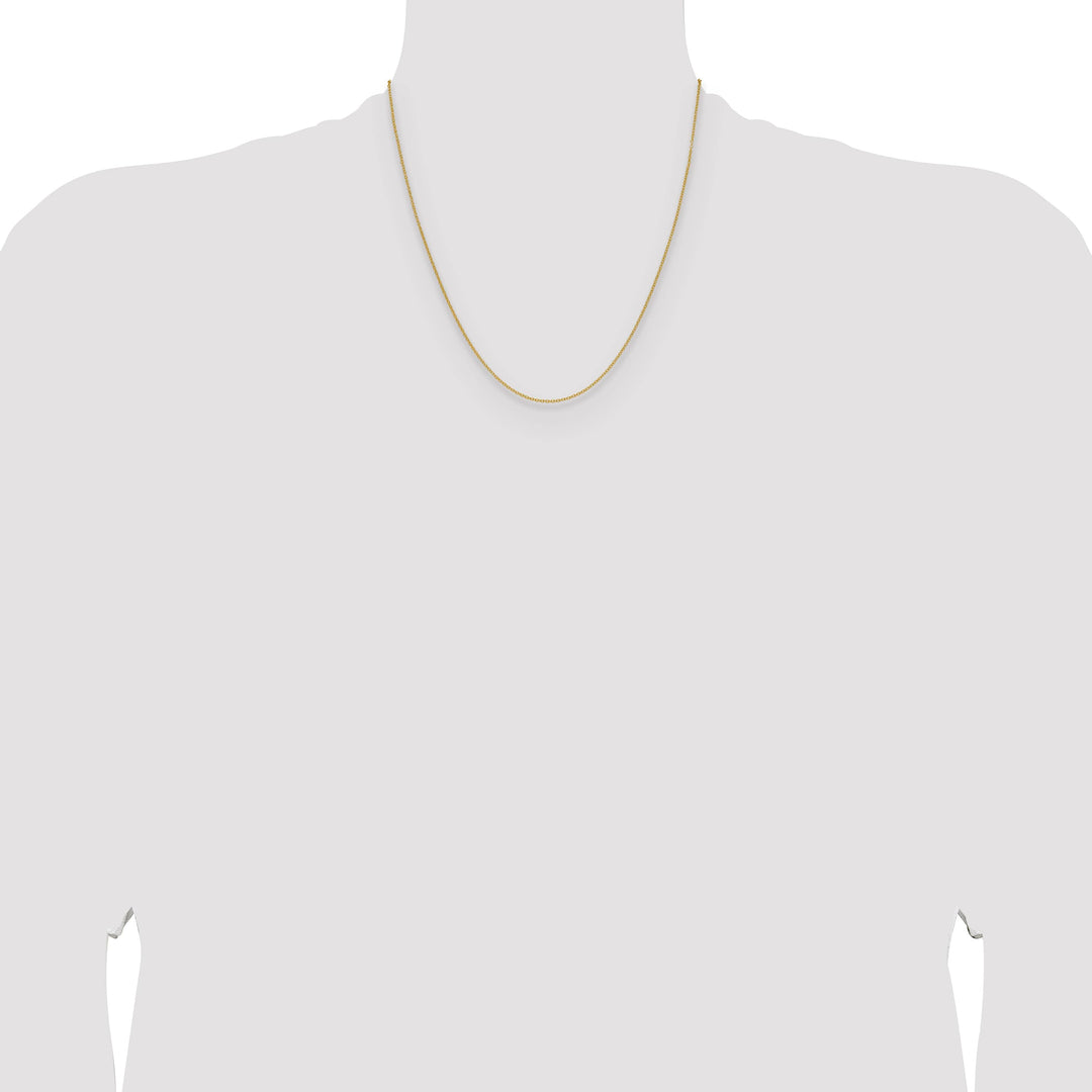10K Yellow Gold 1.5mm Cable Chain