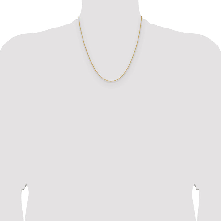 10K Yellow Gold 1.5mm Cable Chain