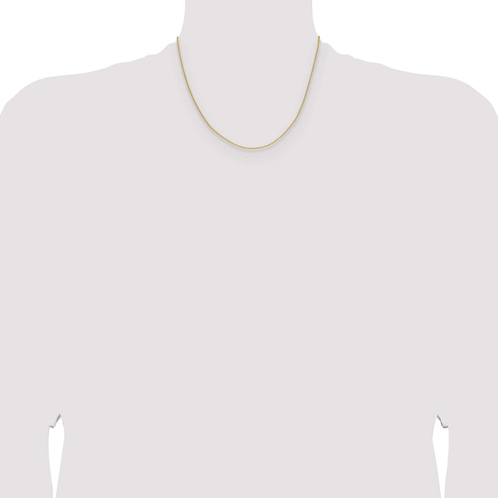 10K Yellow Gold 1.5mm Cable Chain
