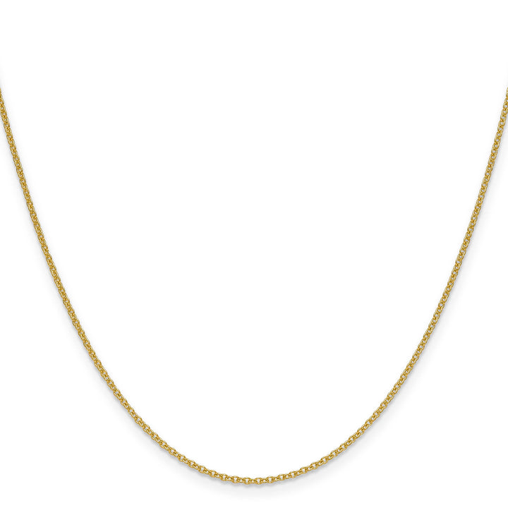 10K Yellow Gold 1.5mm Cable Chain