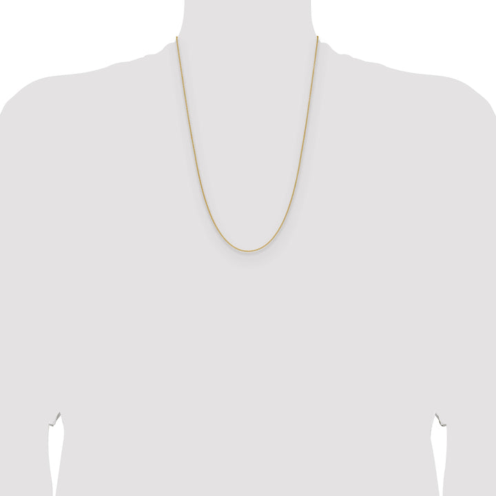 10K Yellow Gold 1.5mm Cable Chain