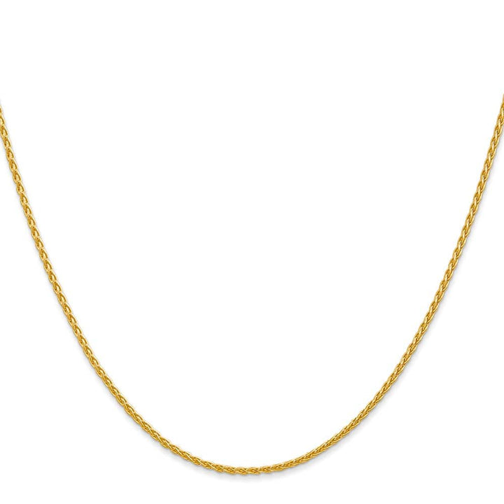 10K Yellow Gold 1.5mm Parisian Wheat Chain